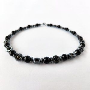 Black Onyx Icarus 1C Necklace by Heart and Stone Co